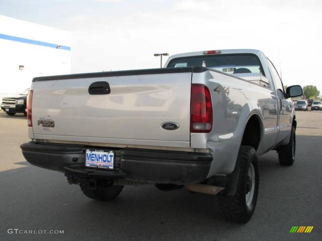 2003 F350 Super Duty XL Regular Cab 4x4 - Silver Metallic / Medium Flint photo #6