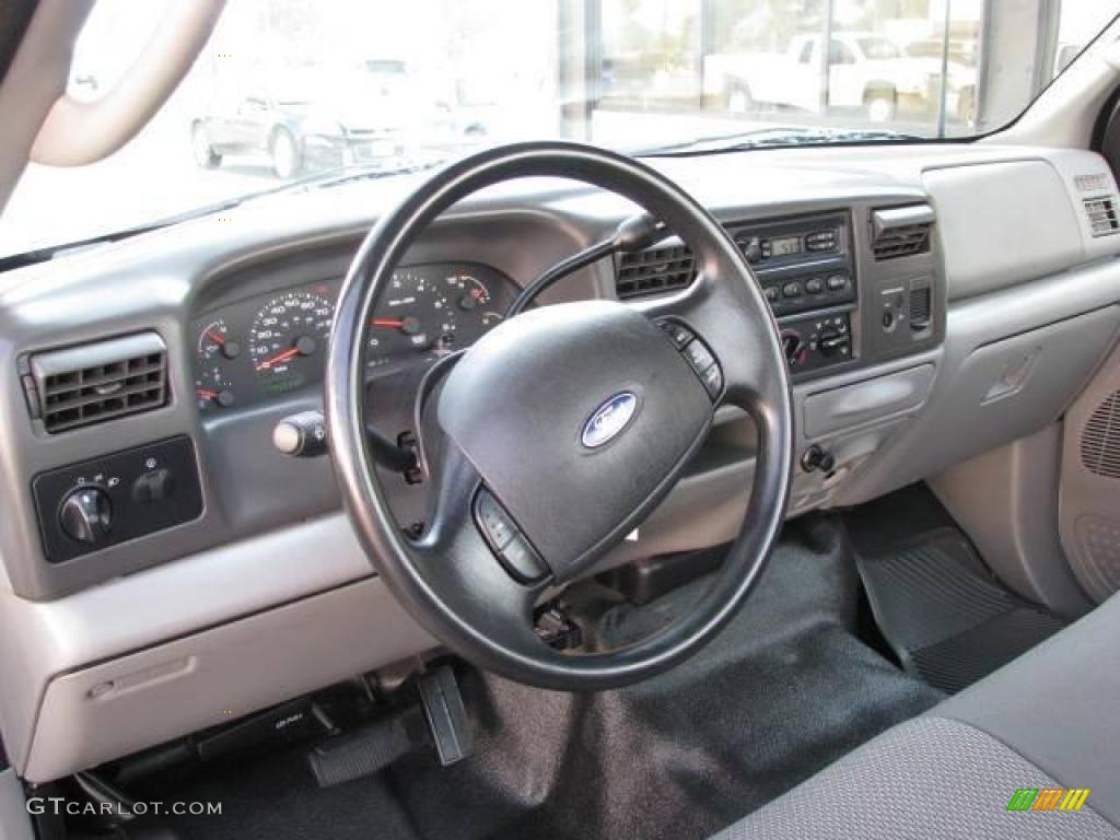 2003 F350 Super Duty XL Regular Cab 4x4 - Silver Metallic / Medium Flint photo #10