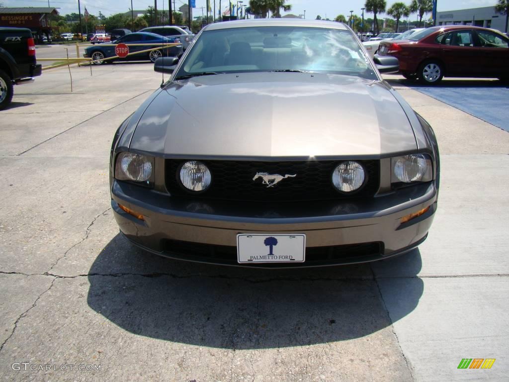 2005 Mustang GT Deluxe Coupe - Mineral Grey Metallic / Medium Parchment photo #3