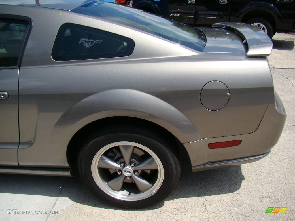2005 Mustang GT Deluxe Coupe - Mineral Grey Metallic / Medium Parchment photo #22