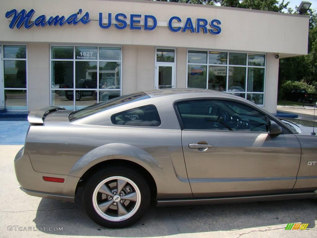 2005 Mustang GT Deluxe Coupe - Mineral Grey Metallic / Medium Parchment photo #23