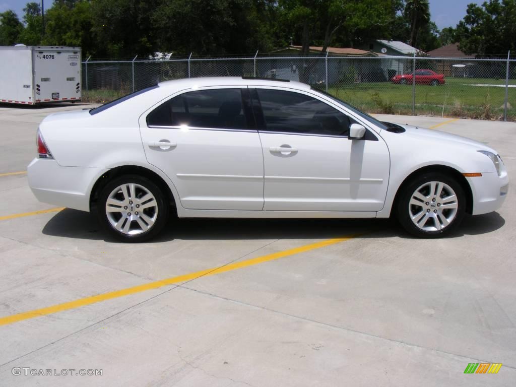 2007 Fusion SEL V6 - Oxford White / Charcoal Black photo #2