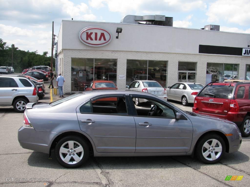 2007 Fusion SE V6 AWD - Tungsten Grey Metallic / Charcoal Black photo #2