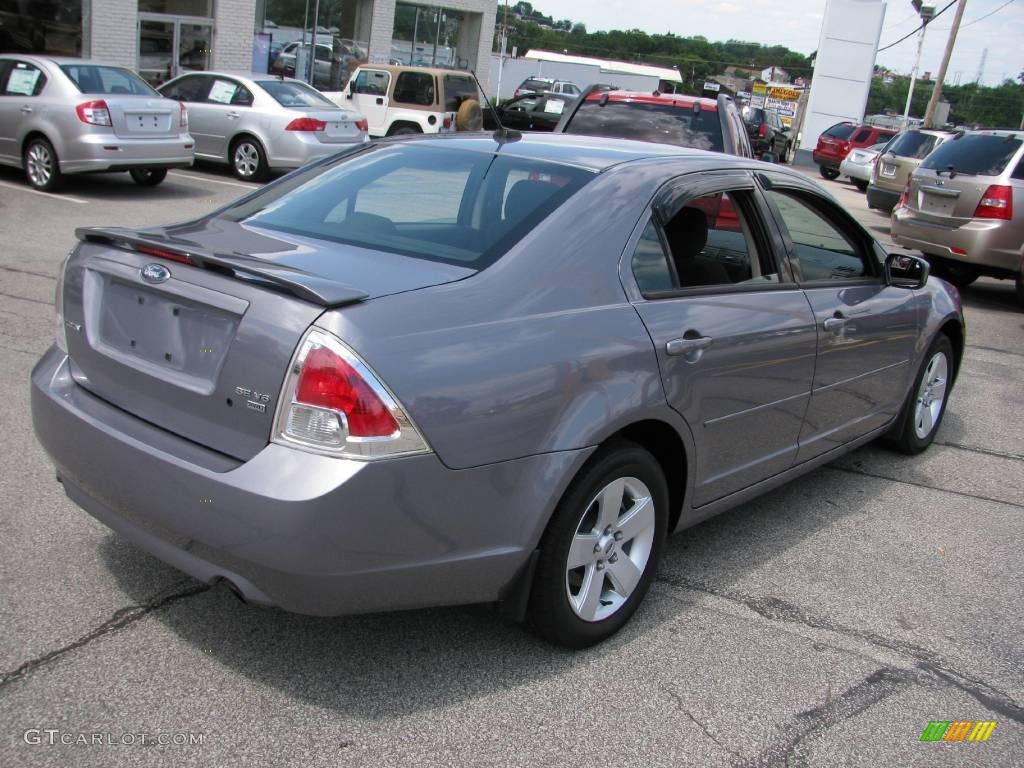 2007 Fusion SE V6 AWD - Tungsten Grey Metallic / Charcoal Black photo #3