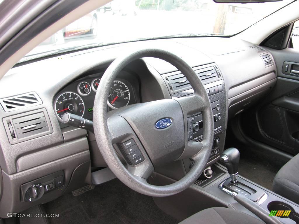 2007 Fusion SE V6 AWD - Tungsten Grey Metallic / Charcoal Black photo #7