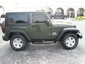 2007 Jeep Green Metallic Jeep Wrangler X 4x4  photo #6