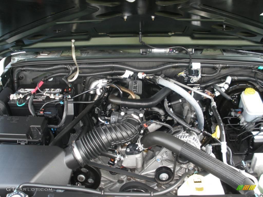 2007 Jeep Wrangler X 4x4 3.8 Liter OHV 12-Valve V6 Engine Photo #15484685