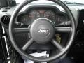 Dark Slate Gray/Medium Slate Gray Steering Wheel Photo for 2007 Jeep Wrangler #15484699