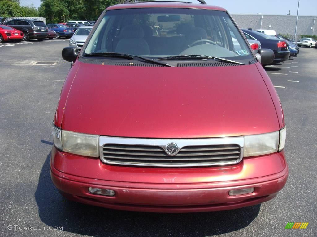 1996 Villager GS - Toreador Red Metallic / Grey photo #3