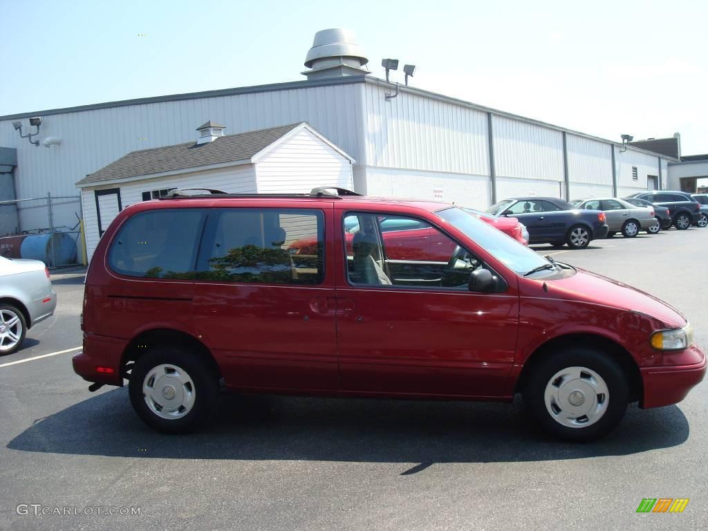 1996 Villager GS - Toreador Red Metallic / Grey photo #6