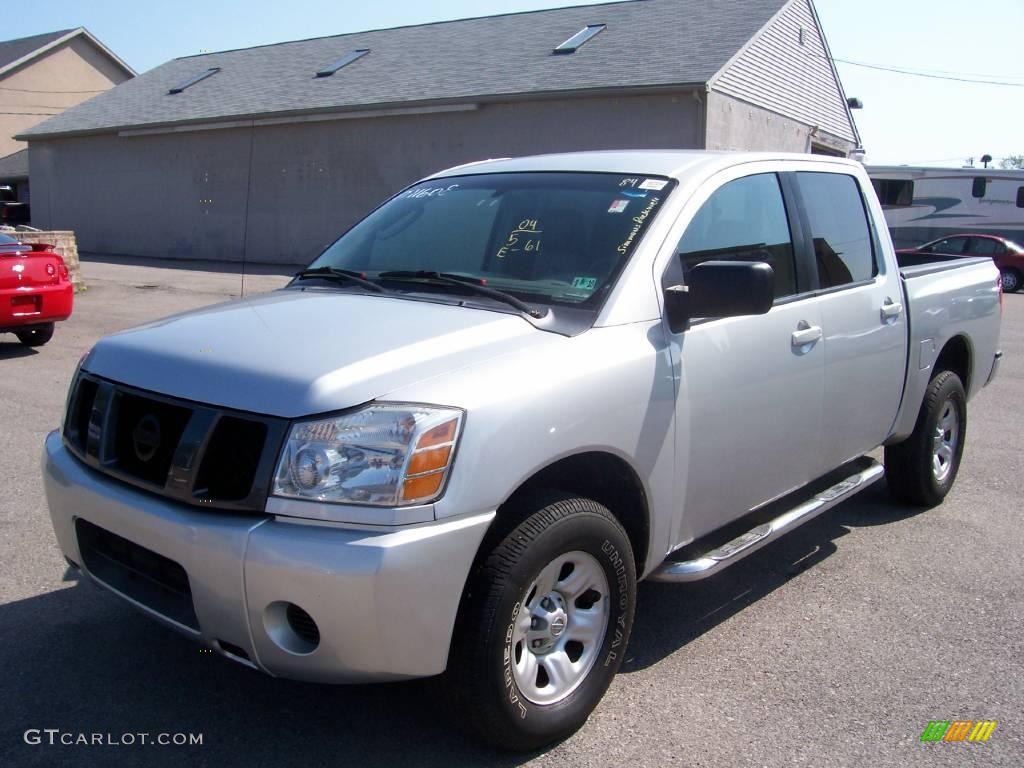 Radiant Silver Nissan Titan