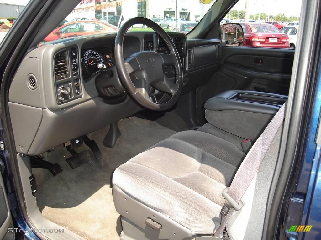 2006 Sierra 1500 SLT Crew Cab 4x4 - Deep Blue Metallic / Dark Pewter photo #26