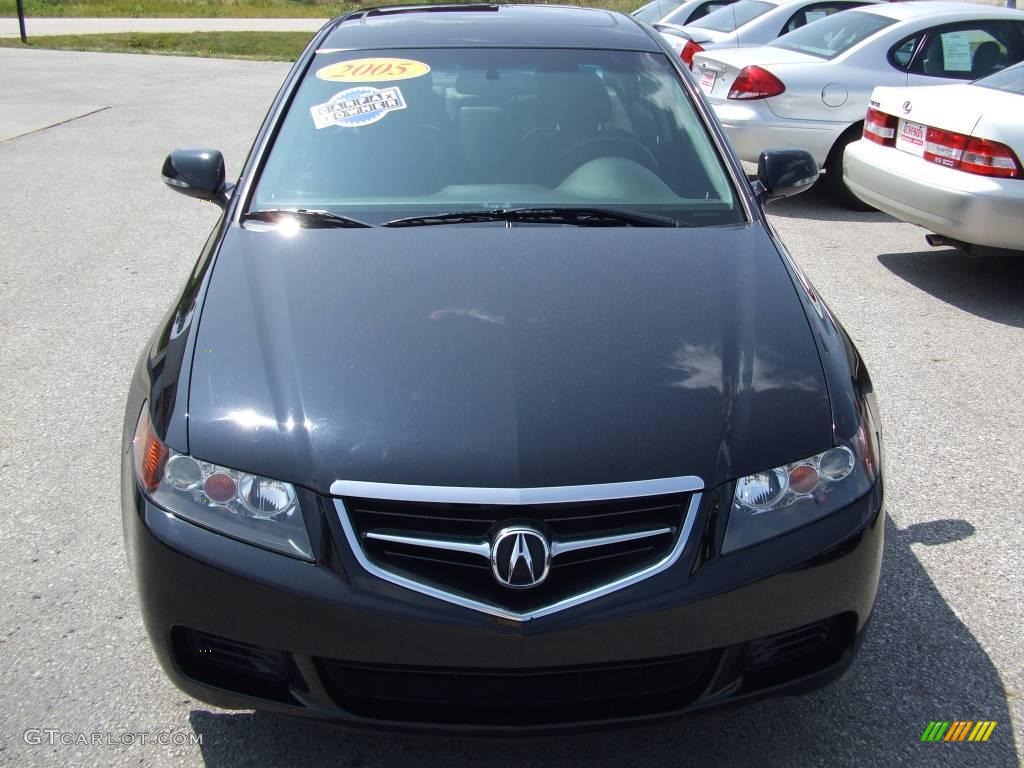 2005 TSX Sedan - Nighthawk Black Pearl / Ebony photo #8