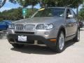 2007 Platinum Bronze Metallic BMW X3 3.0si  photo #3