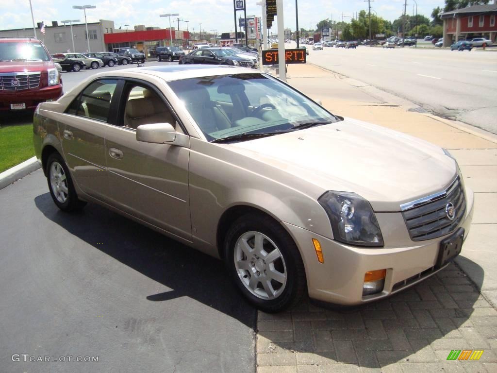 2006 CTS Sedan - Sand Storm / Cashmere photo #3