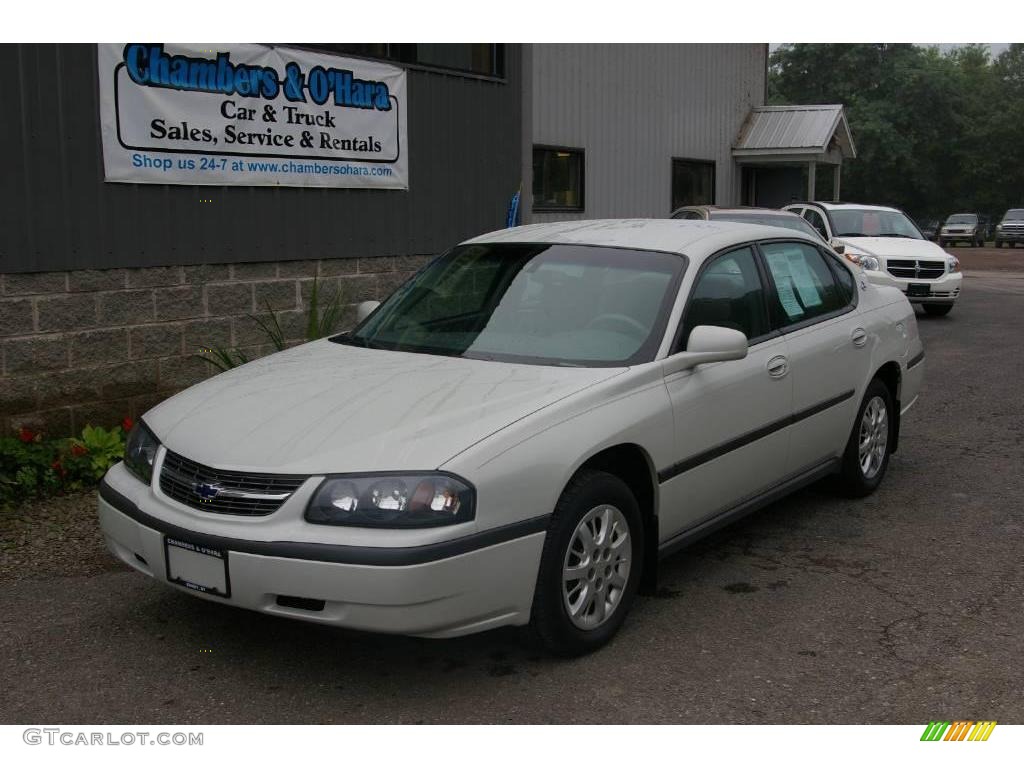 2004 Impala  - White / Neutral Beige photo #1