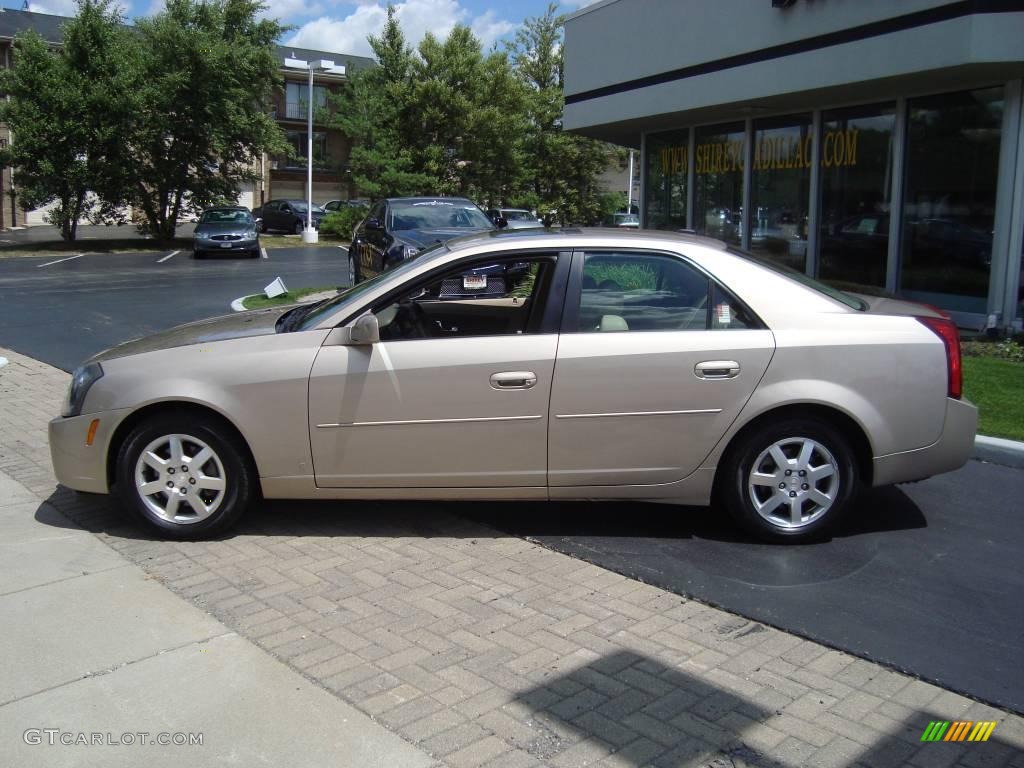 2006 CTS Sedan - Sand Storm / Cashmere photo #7