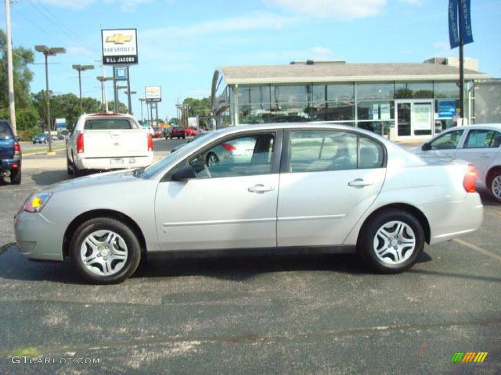 2008 Malibu Classic LS Sedan - Silverstone Metallic / Titanium Gray photo #1