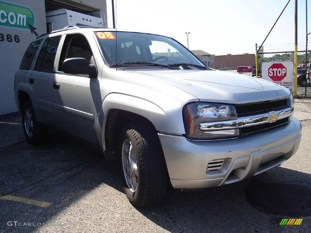 2008 TrailBlazer LS - Silverstone Metallic / Light Gray photo #7