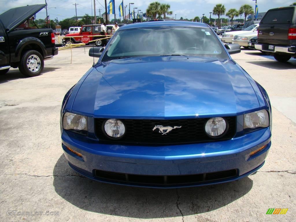 2006 Mustang GT Premium Coupe - Vista Blue Metallic / Light Graphite photo #3