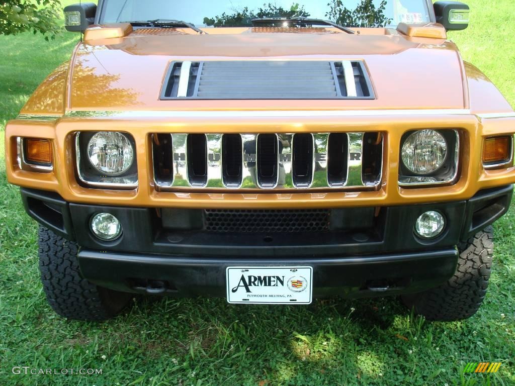 2006 H2 SUV - Fusion Orange / Ebony photo #26
