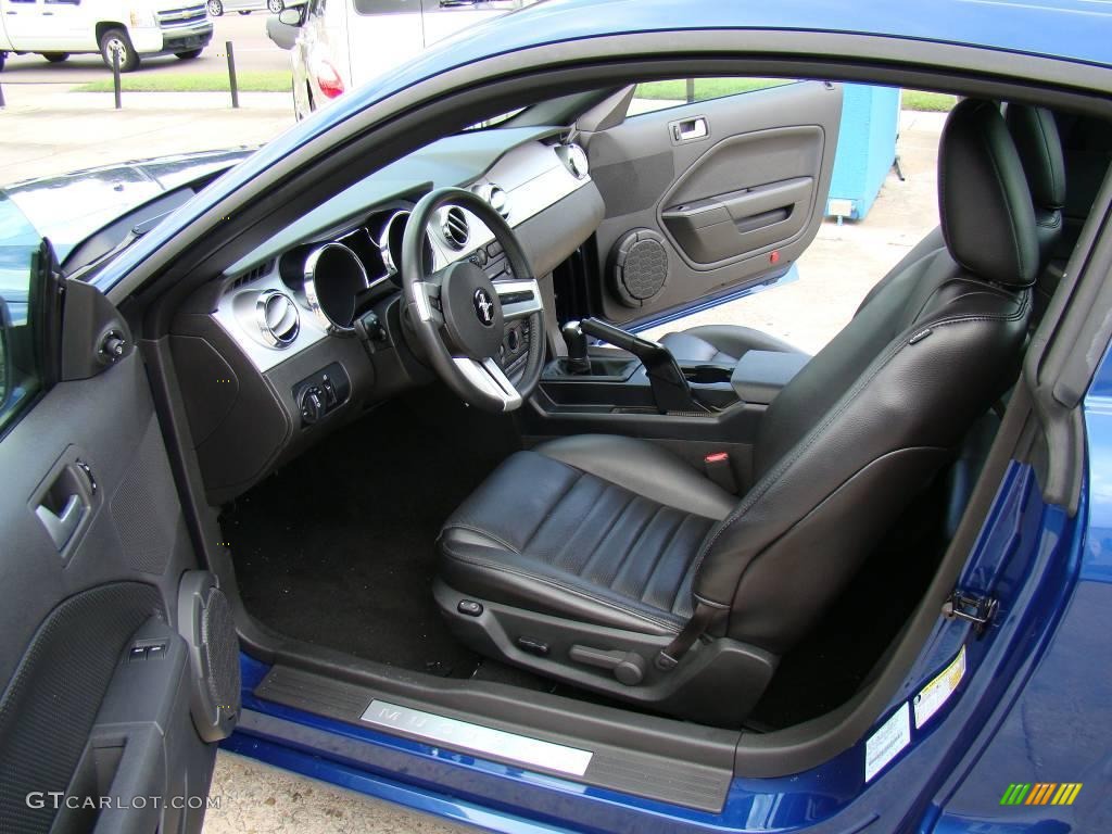 2006 Mustang GT Premium Coupe - Vista Blue Metallic / Dark Charcoal photo #9