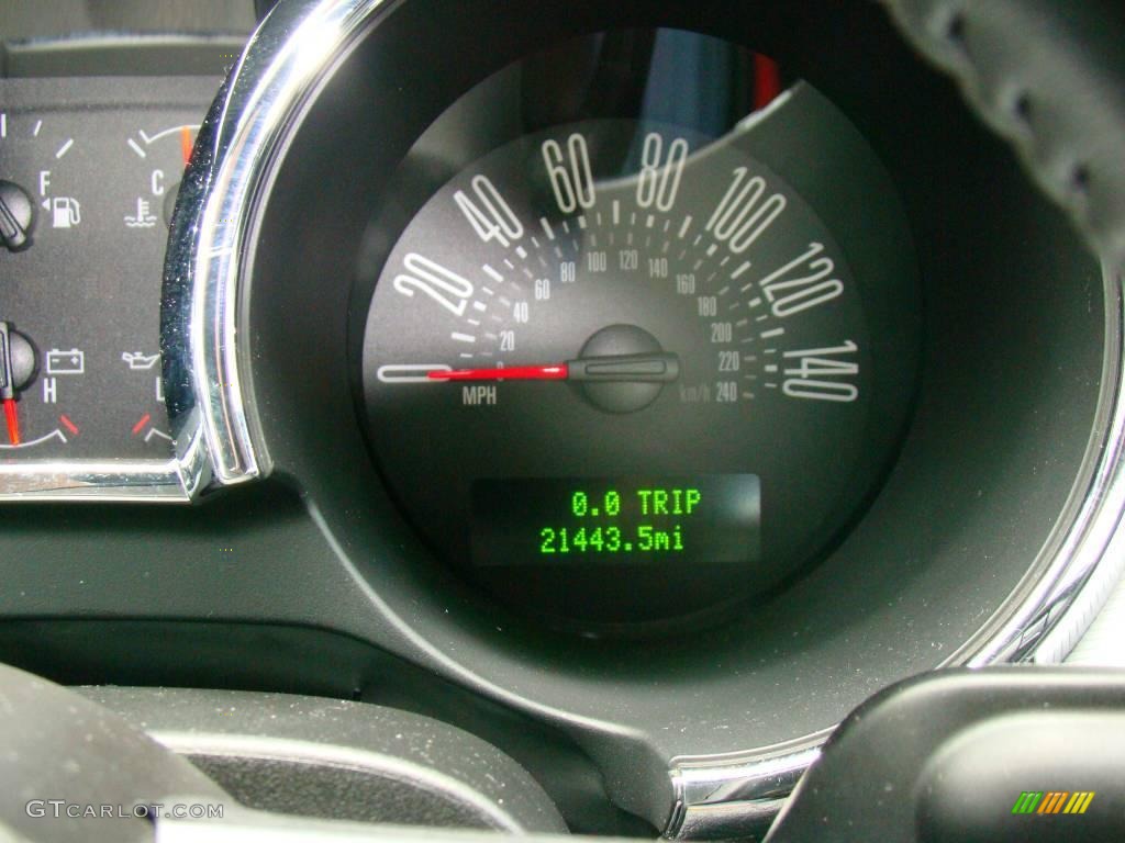 2006 Mustang GT Premium Coupe - Vista Blue Metallic / Dark Charcoal photo #16