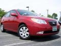 2008 Apple Red Pearl Hyundai Elantra GLS Sedan  photo #1