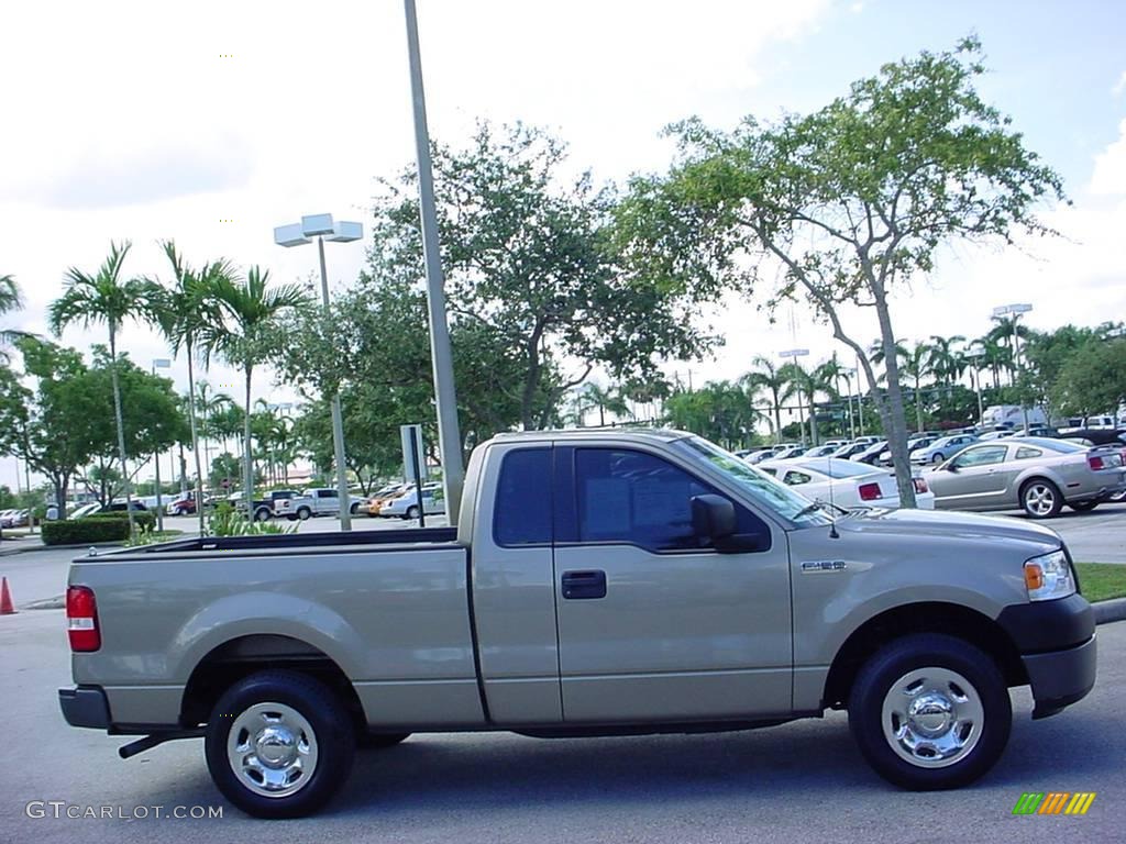 2006 F150 XL Regular Cab - Arizona Beige Metallic / Tan photo #2