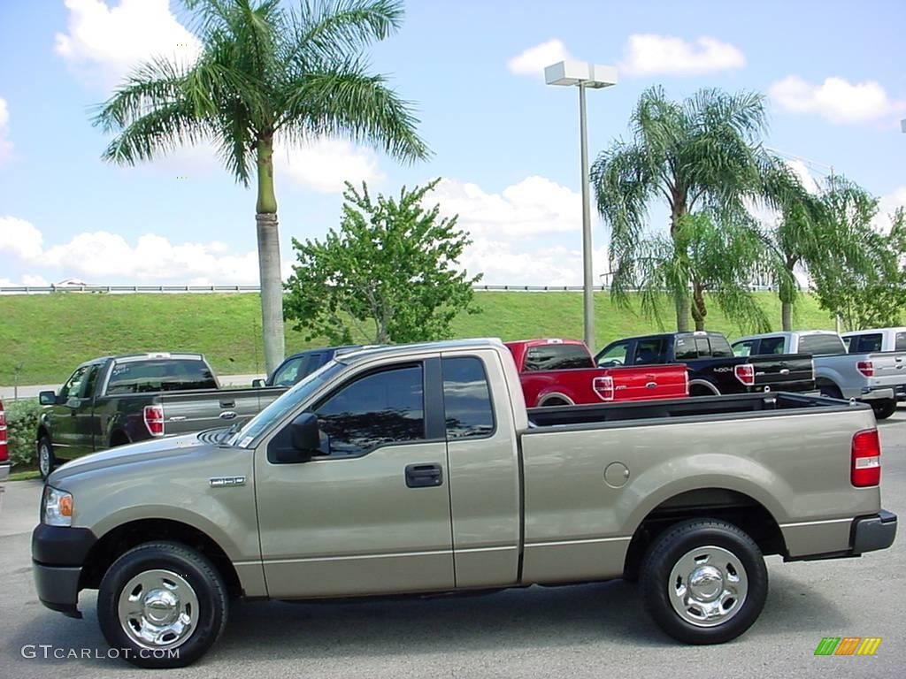 2006 F150 XL Regular Cab - Arizona Beige Metallic / Tan photo #7