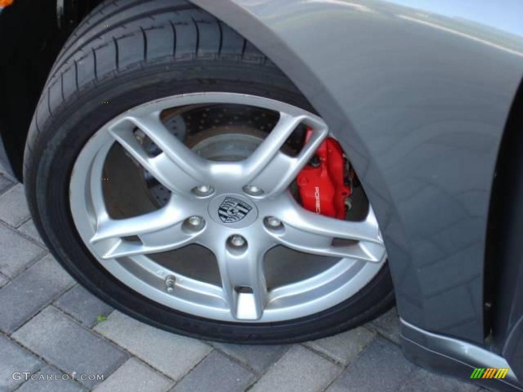 2008 Boxster S - Meteor Grey Metallic / Stone Grey photo #6