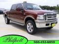 2006 Dark Copper Metallic Ford F250 Super Duty King Ranch Crew Cab 4x4  photo #1