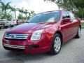 2006 Redfire Metallic Ford Fusion SE  photo #7