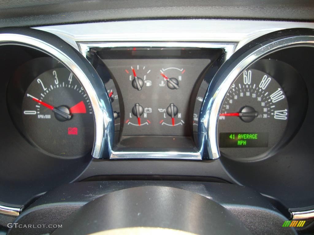 2007 Mustang V6 Premium Coupe - Tungsten Grey Metallic / Dark Charcoal photo #12