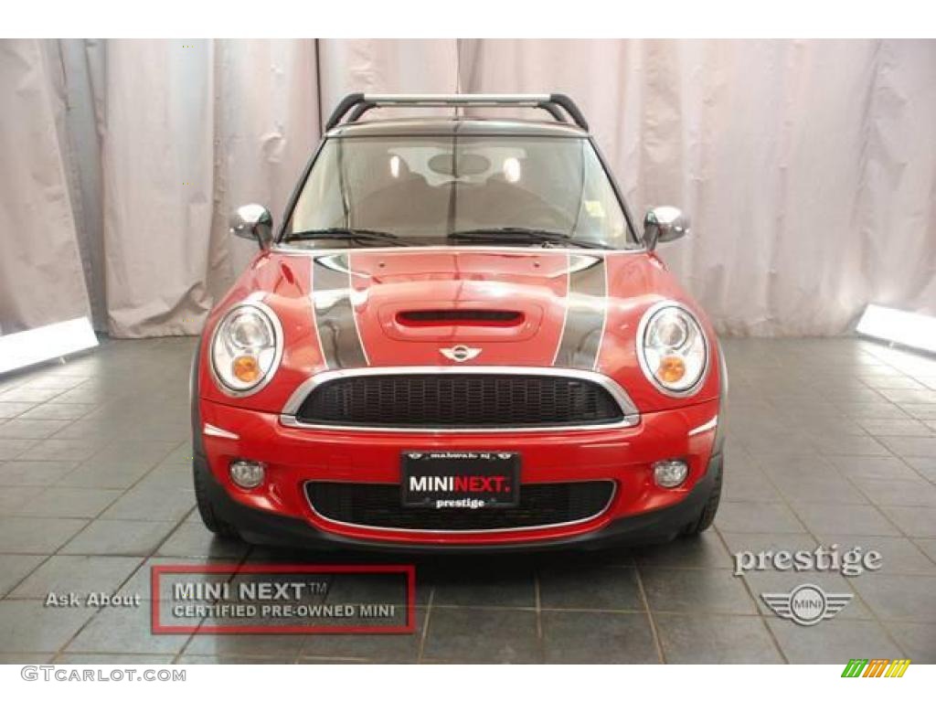 2007 Cooper S Hardtop - Chili Red / Grey/Carbon Black photo #6