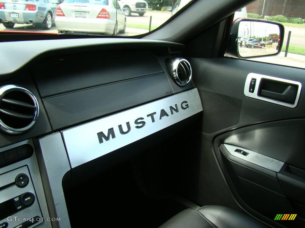 2007 Mustang GT Premium Coupe - Torch Red / Dark Charcoal photo #12