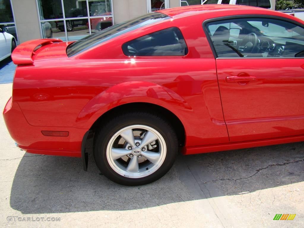 2007 Mustang GT Premium Coupe - Torch Red / Dark Charcoal photo #22