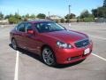 2006 Crimson Roulette Pearl Infiniti M 35 Sport Sedan  photo #7