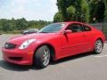 2006 Laser Red Pearl Infiniti G 35 Coupe  photo #9