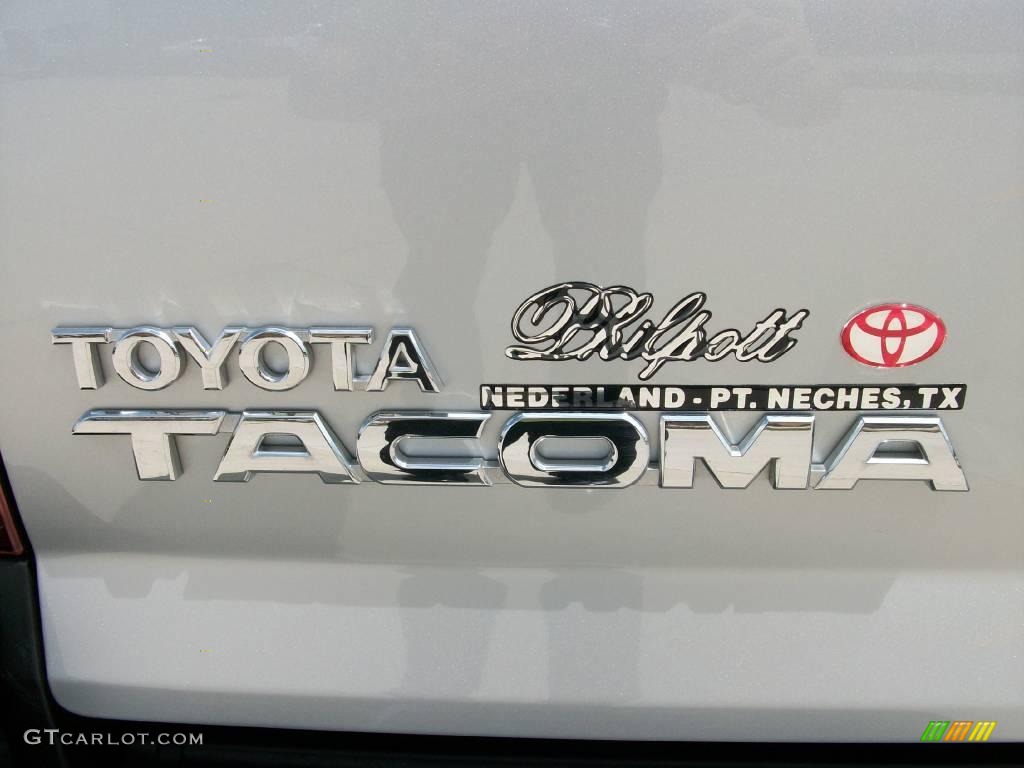 2008 Tacoma V6 SR5 PreRunner Double Cab - Silver Streak Mica / Graphite Gray photo #10