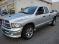 2005 Bright Silver Metallic Dodge Ram 1500 SLT Daytona Quad Cab 4x4  photo #1