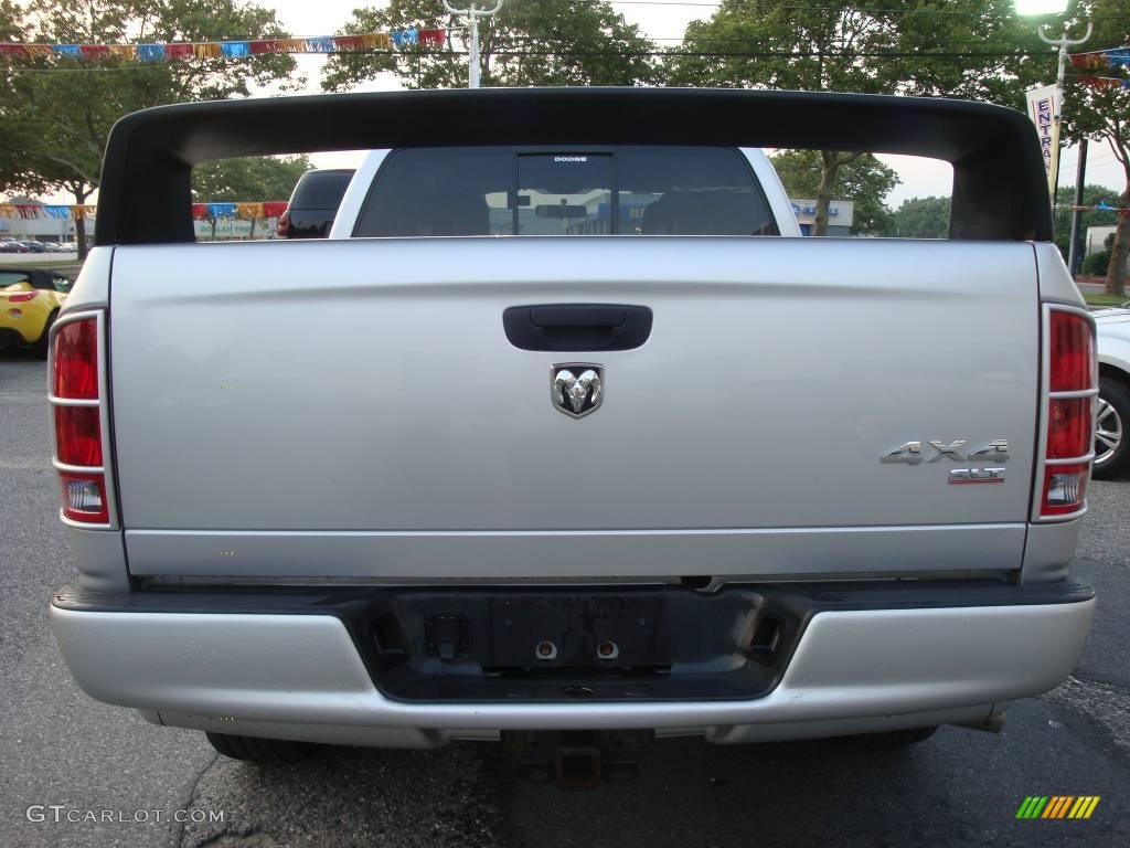 2005 Ram 1500 SLT Daytona Quad Cab 4x4 - Bright Silver Metallic / Dark Slate Gray photo #5