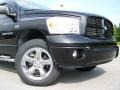 2007 Brilliant Black Crystal Pearl Dodge Ram 1500 Sport Quad Cab 4x4  photo #2