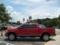 2009 Razor Red Metallic Ford F150 FX4 SuperCrew 4x4  photo #6