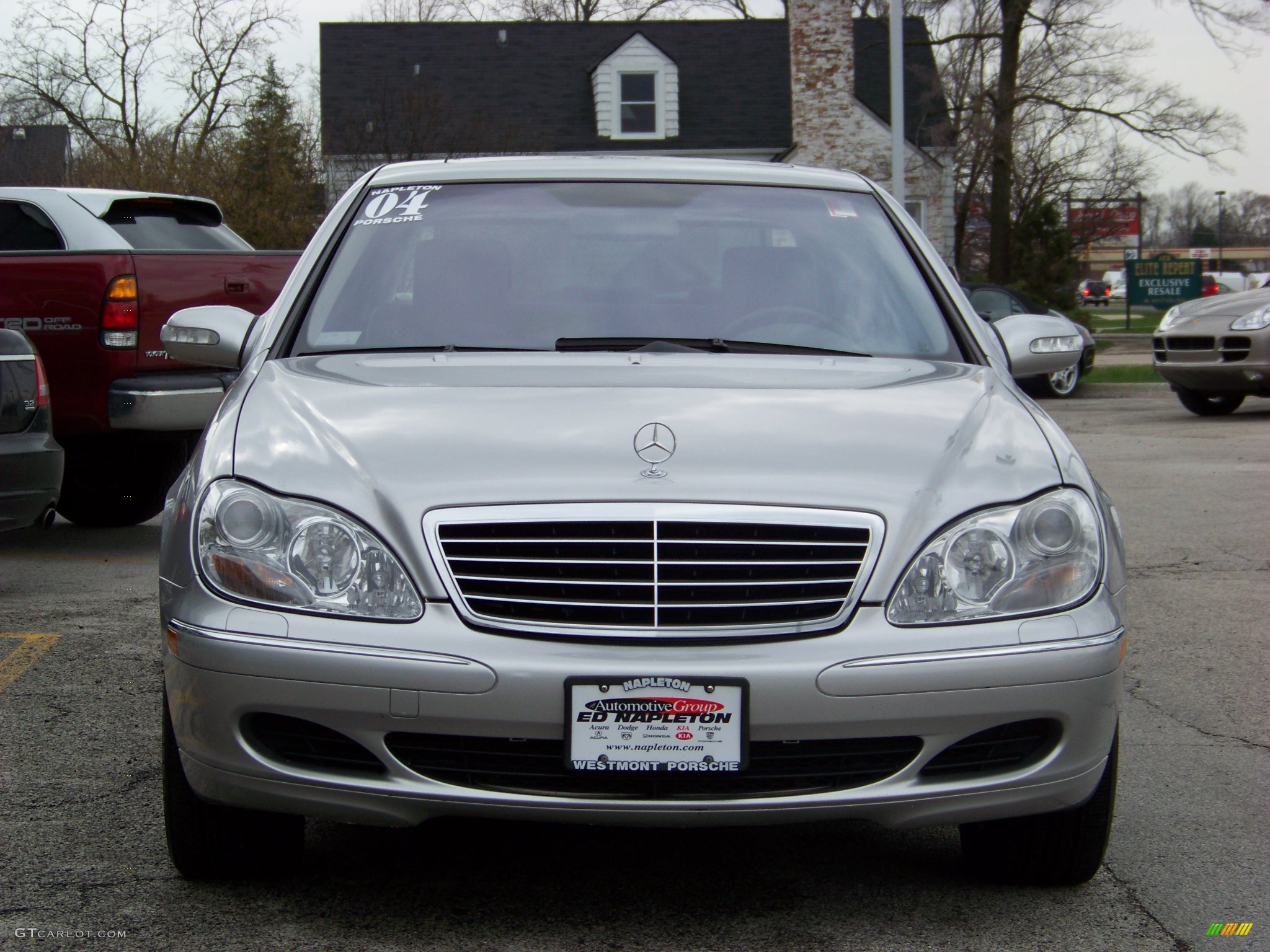 2004 S 430 Sedan - Brilliant Silver Metallic / Black photo #2