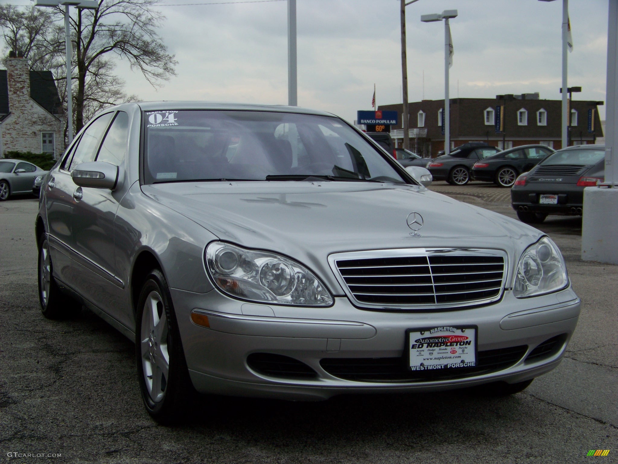 2004 S 430 Sedan - Brilliant Silver Metallic / Black photo #3