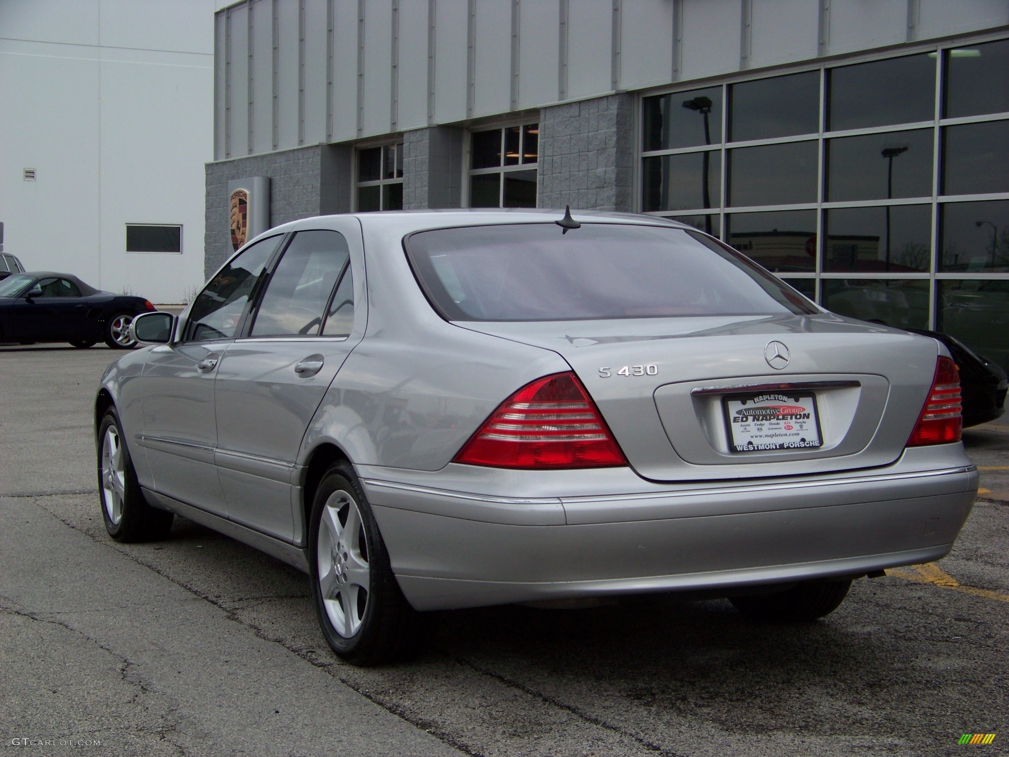 2004 S 430 Sedan - Brilliant Silver Metallic / Black photo #7