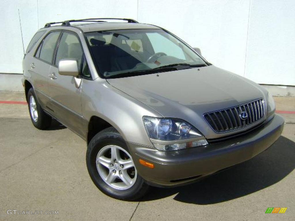 Burnished Gold Metallic Lexus RX