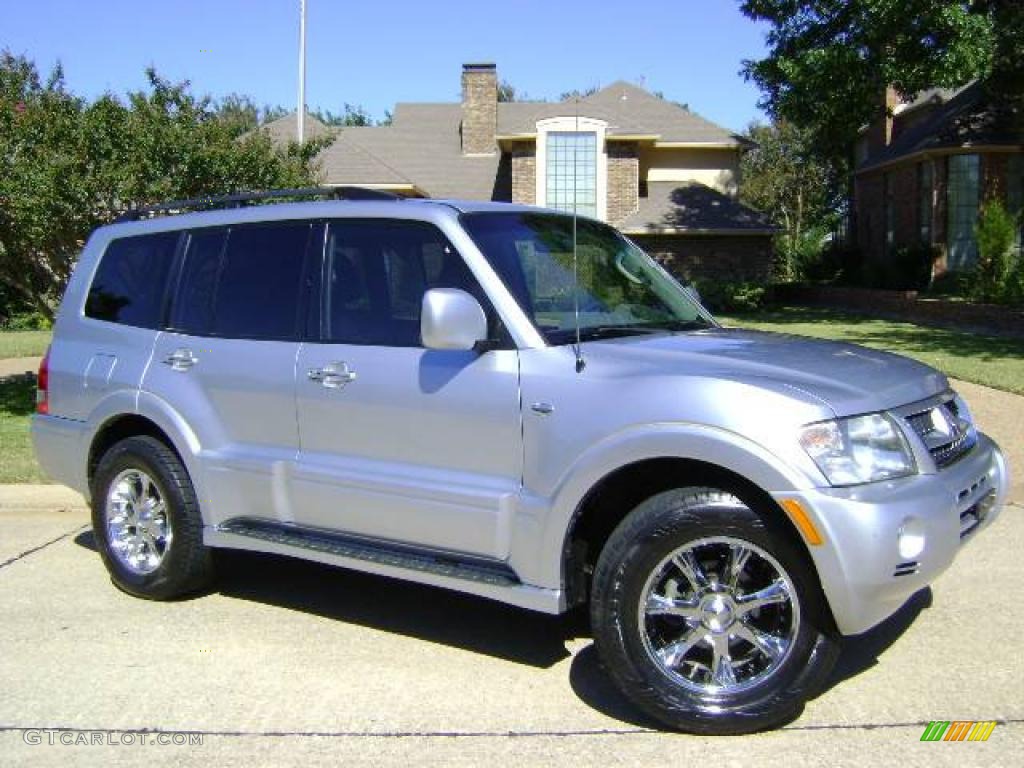 2004 Montero Limited 4x4 - Cool Silver Metallic / Charcoal photo #9