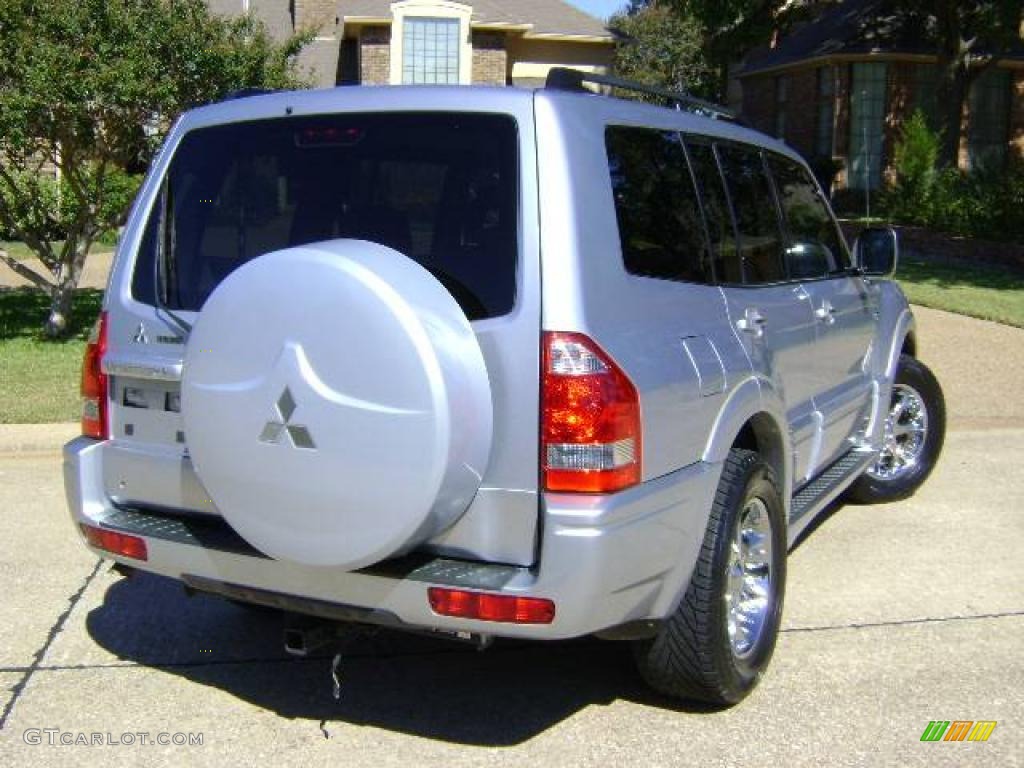 2004 Montero Limited 4x4 - Cool Silver Metallic / Charcoal photo #13